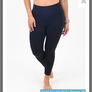 Zyia black brilliant scunchy what hi-rise